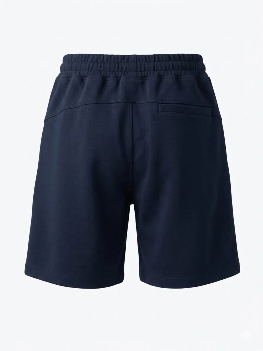 Boy’s Ralph Lauren Navy Athletic Drawstring Shorts with White Polo